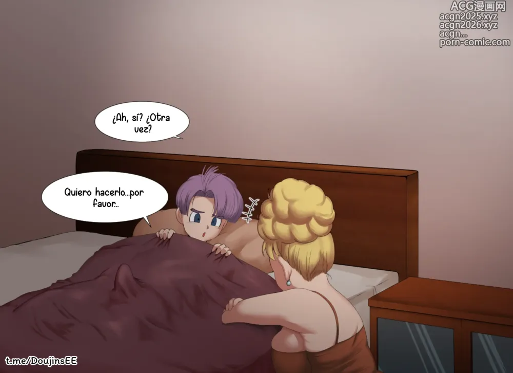 Page 2 of doujinshi Trunks se folla a su abuela