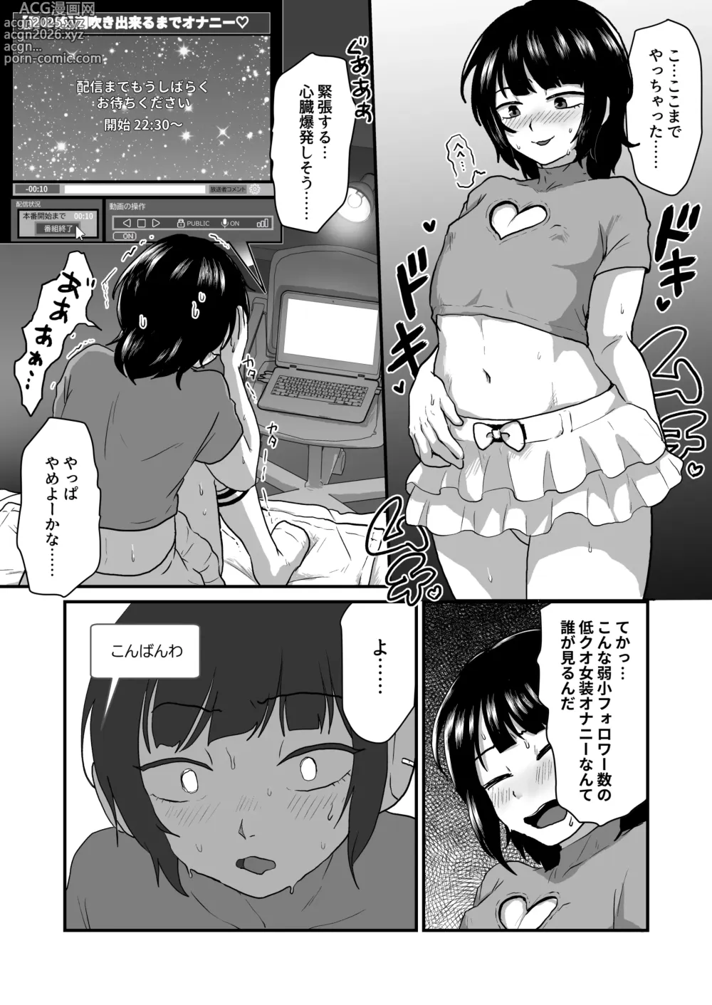 Page 7 of doujinshi Otokonoko no Shiofuki Ouen Haishin