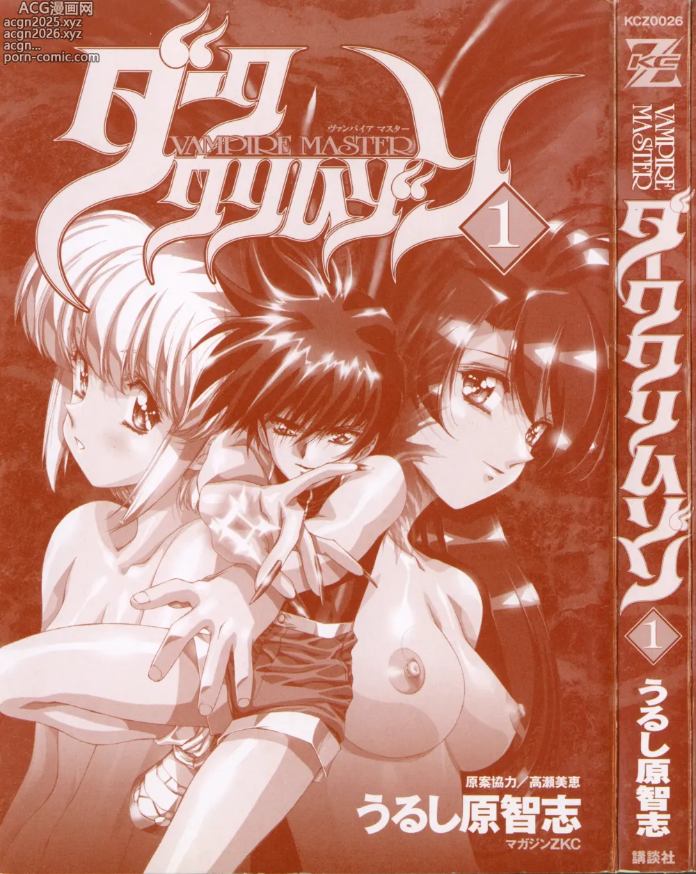 Page 2 of manga VAMPIRE MASTER Dark Crimson 1