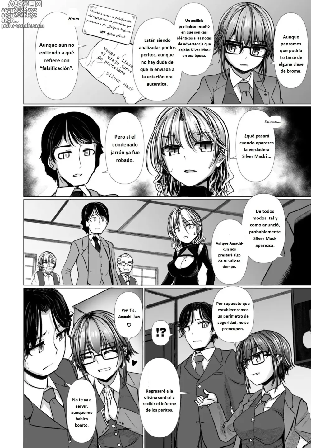 Page 4 of manga La ladrona fantasma ama al gran detective Cap.1