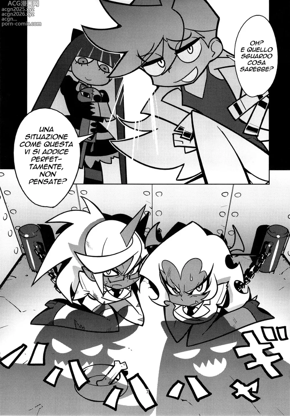 Page 8 of doujinshi Oshioki! Demon Sisters