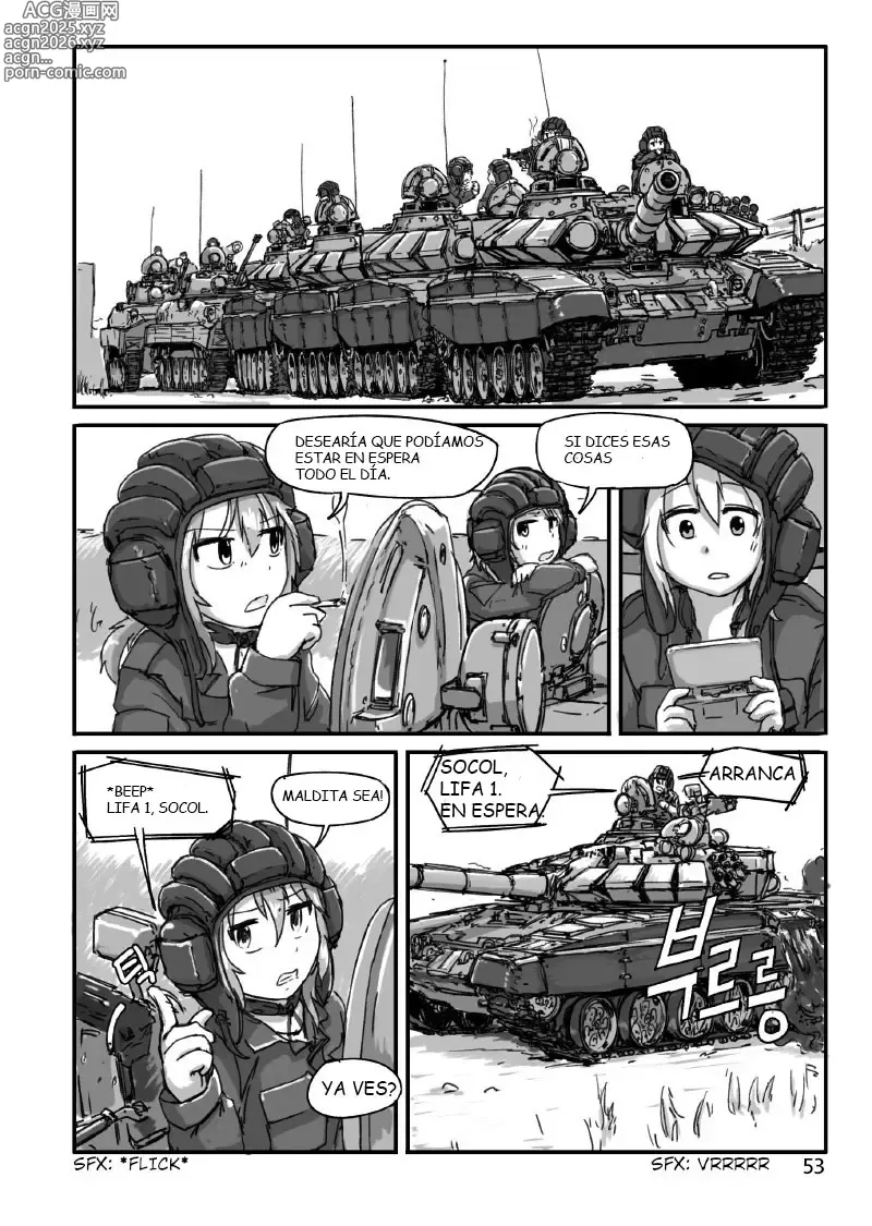 Page 1 of manga Some Tank Comic TL