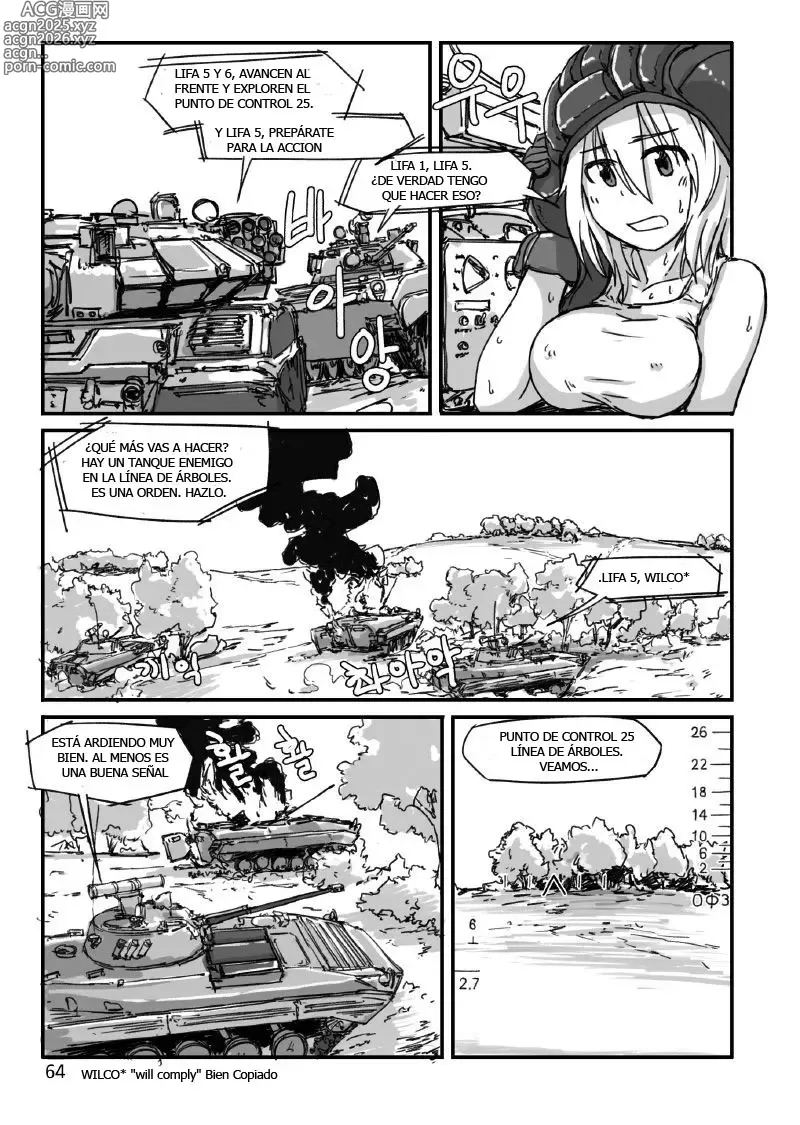 Page 12 of manga Some Tank Comic TL