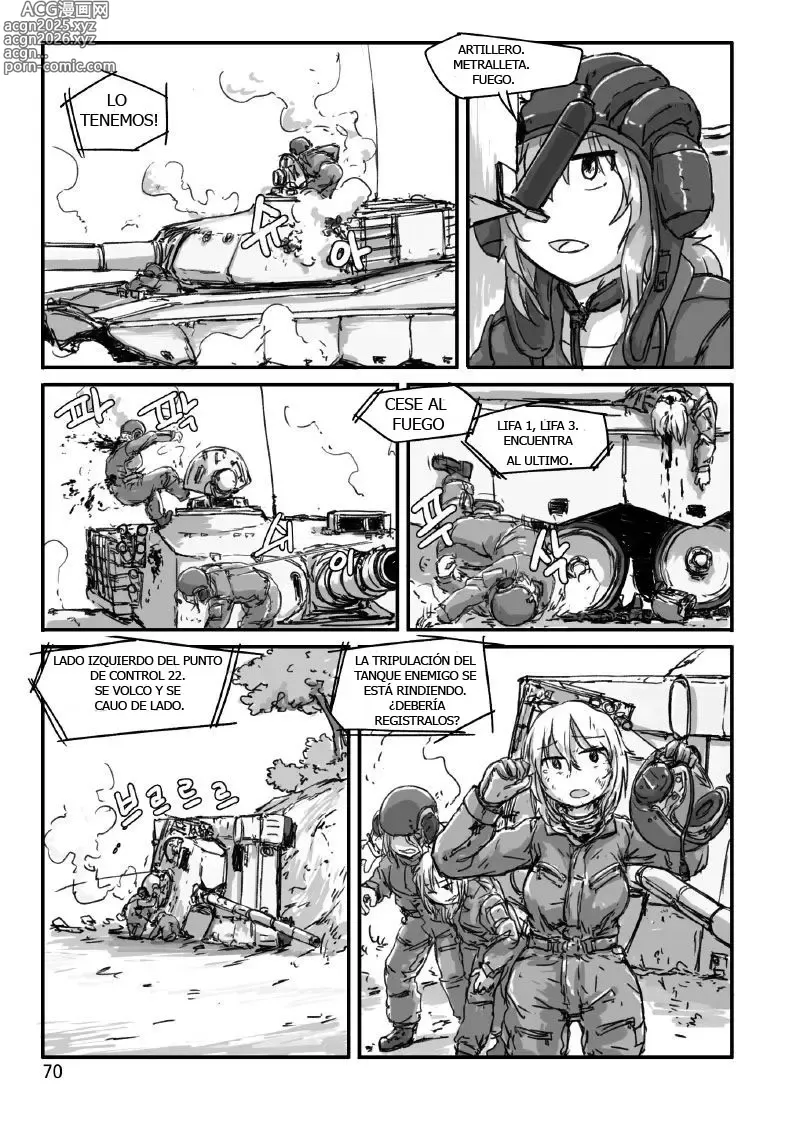 Page 18 of manga Some Tank Comic TL