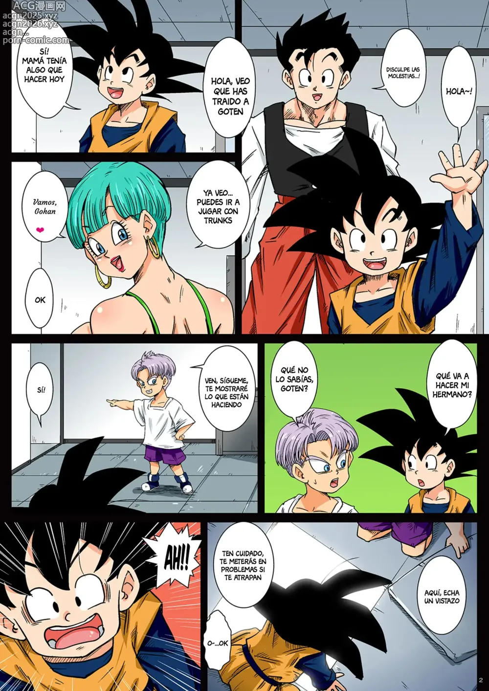 Page 2 of doujinshi DOSUKEBE HOLE Bulma