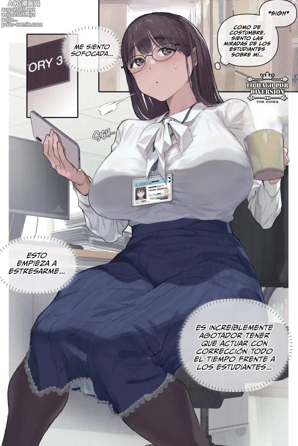 Page 5 of doujinshi Touko Amamiya׃ Esposa Academica y Profesora en CELO