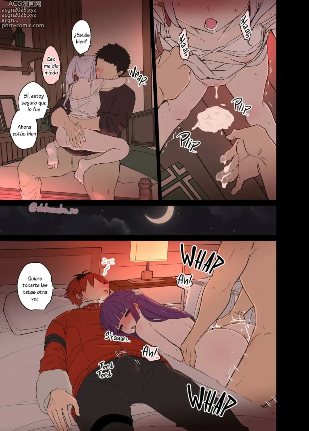 Page 17 of doujinshi Frieren Tiene una Mala Noche Completo