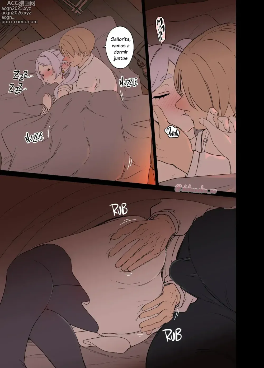 Page 4 of doujinshi Frieren Tiene una Mala Noche Completo