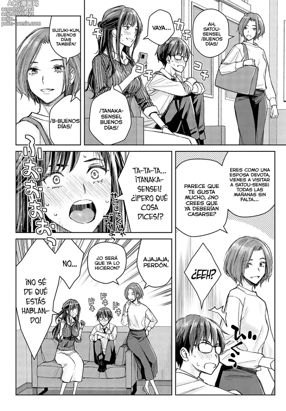 Page 4 of manga Ikenai yo, Satou-sensei! Capítulo 03