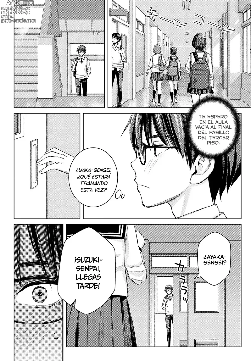 Page 6 of manga Ikenai yo, Satou-sensei! Capítulo 03