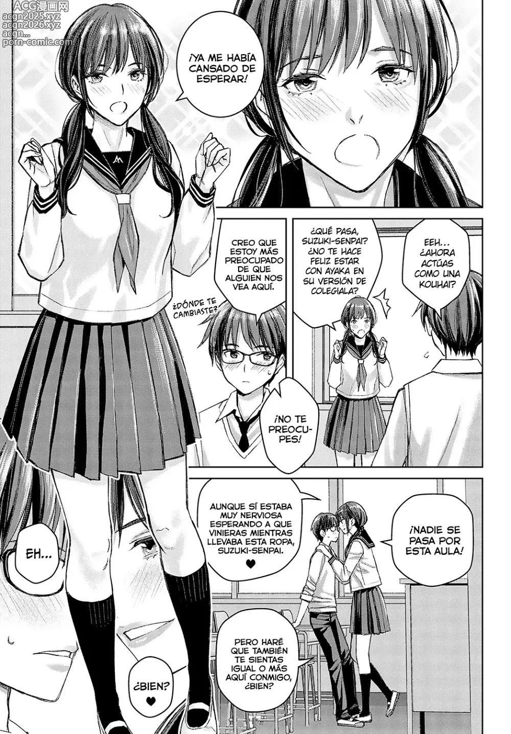 Page 7 of manga Ikenai yo, Satou-sensei! Capítulo 03