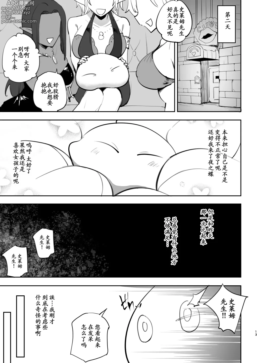 Page 13 of doujinshi 关于我性转后雌堕这档事