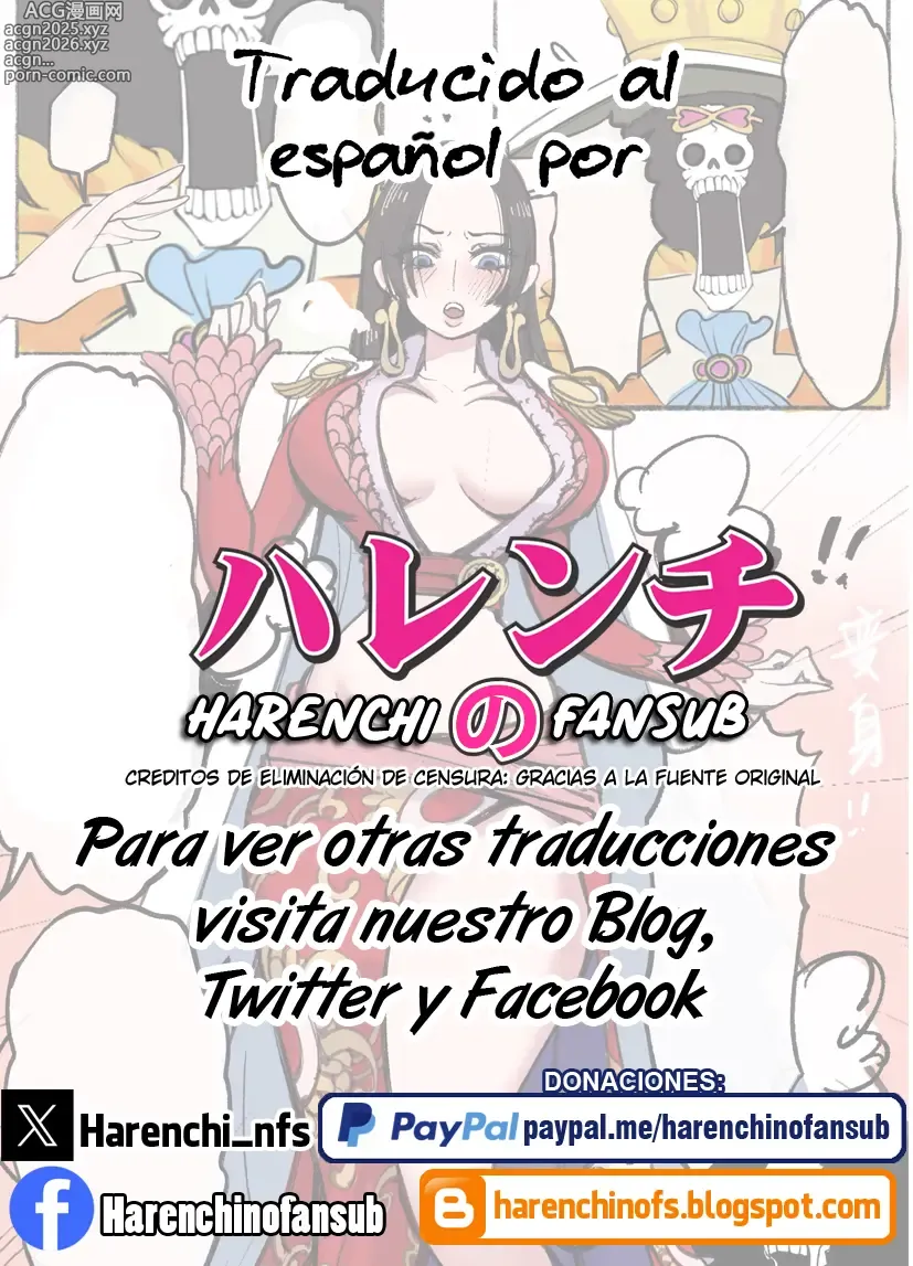 Page 14 of doujinshi One Piece: El Despertar de la Transformación 01