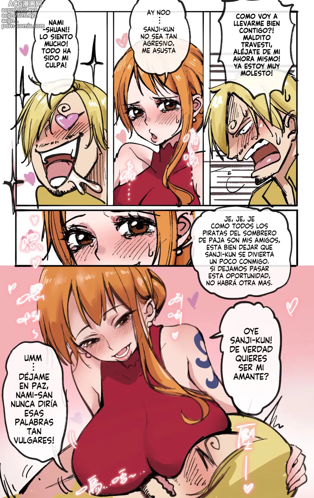 Page 3 of doujinshi One Piece: El Despertar de la Transformación 01