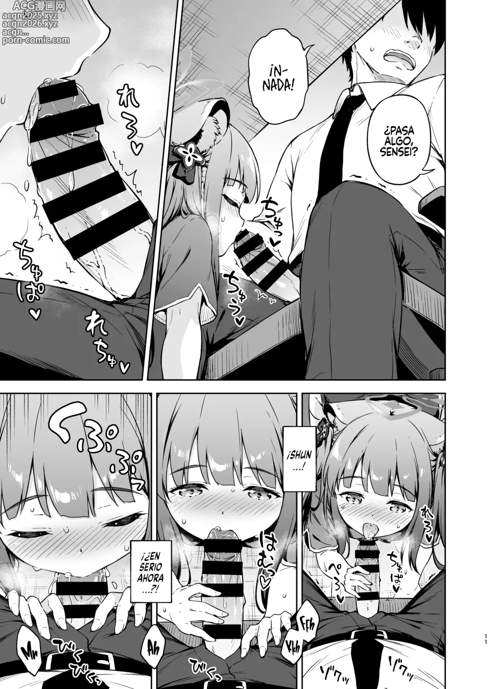 Page 12 of doujinshi Sensei, ¿Podrías consentirme por favor?