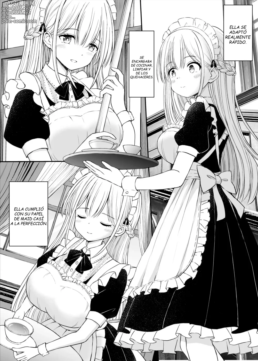 Page 9 of manga El Tierno Servicio Sexual de la Sirvienta