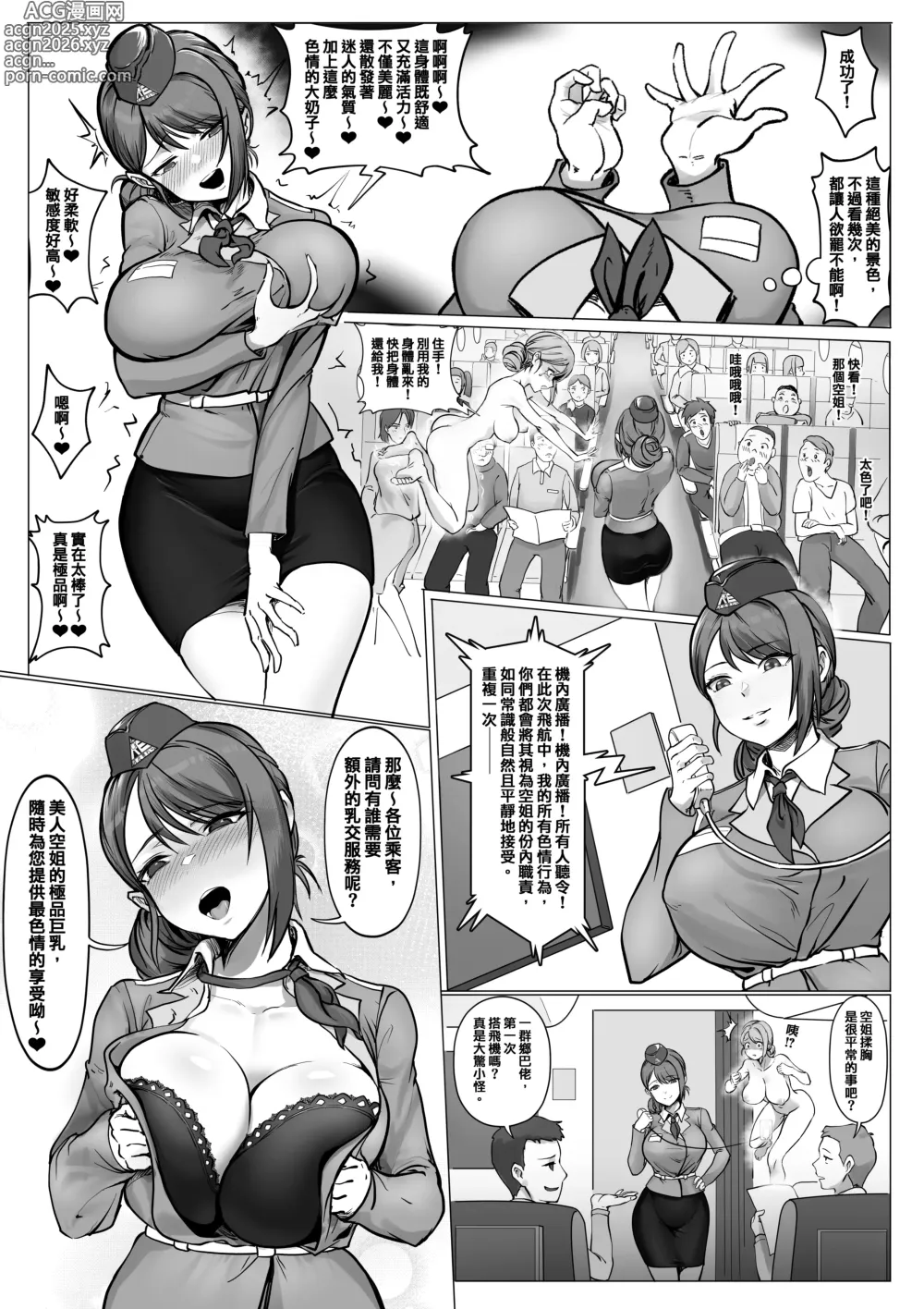 Page 2 of doujinshi 飛航附身之旅