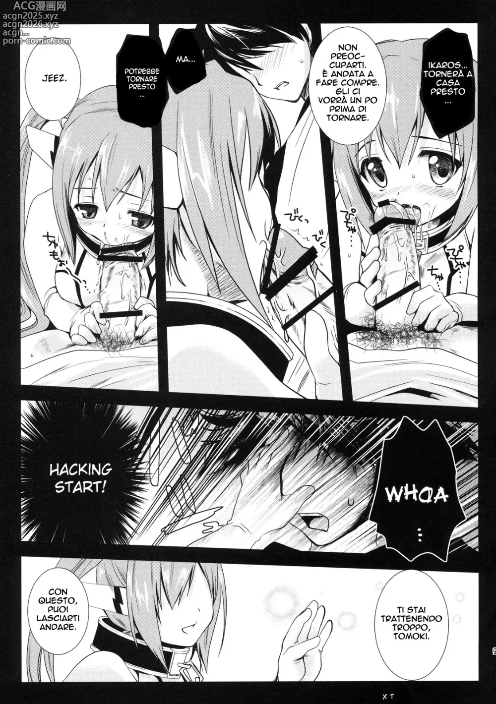Page 8 of doujinshi Nymph Otoshi