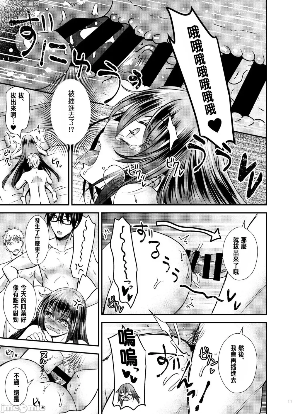Page 11 of doujinshi 四股クソ女と入れ替わった俺
