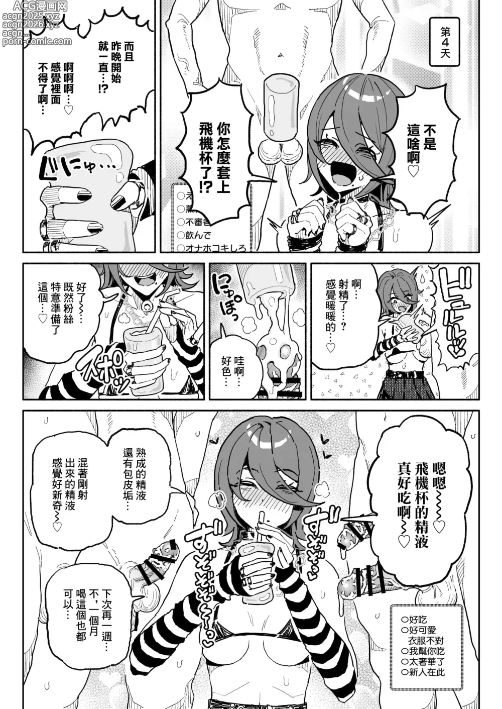 Page 15 of doujinshi 聞鷄系主播一週包皮垢精液生活