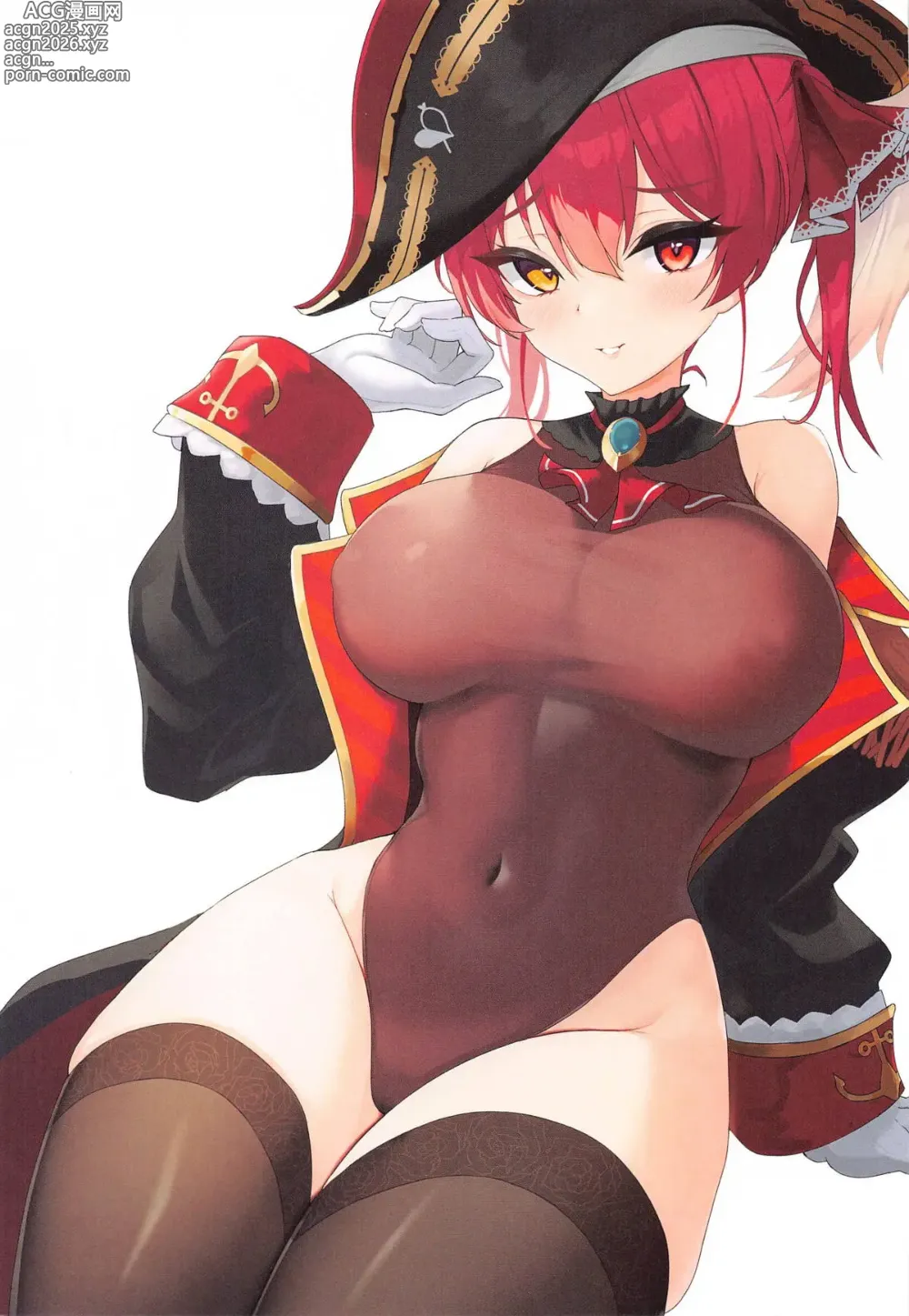 Page 2 of doujinshi Marine Senchou datte Nukeru mon
