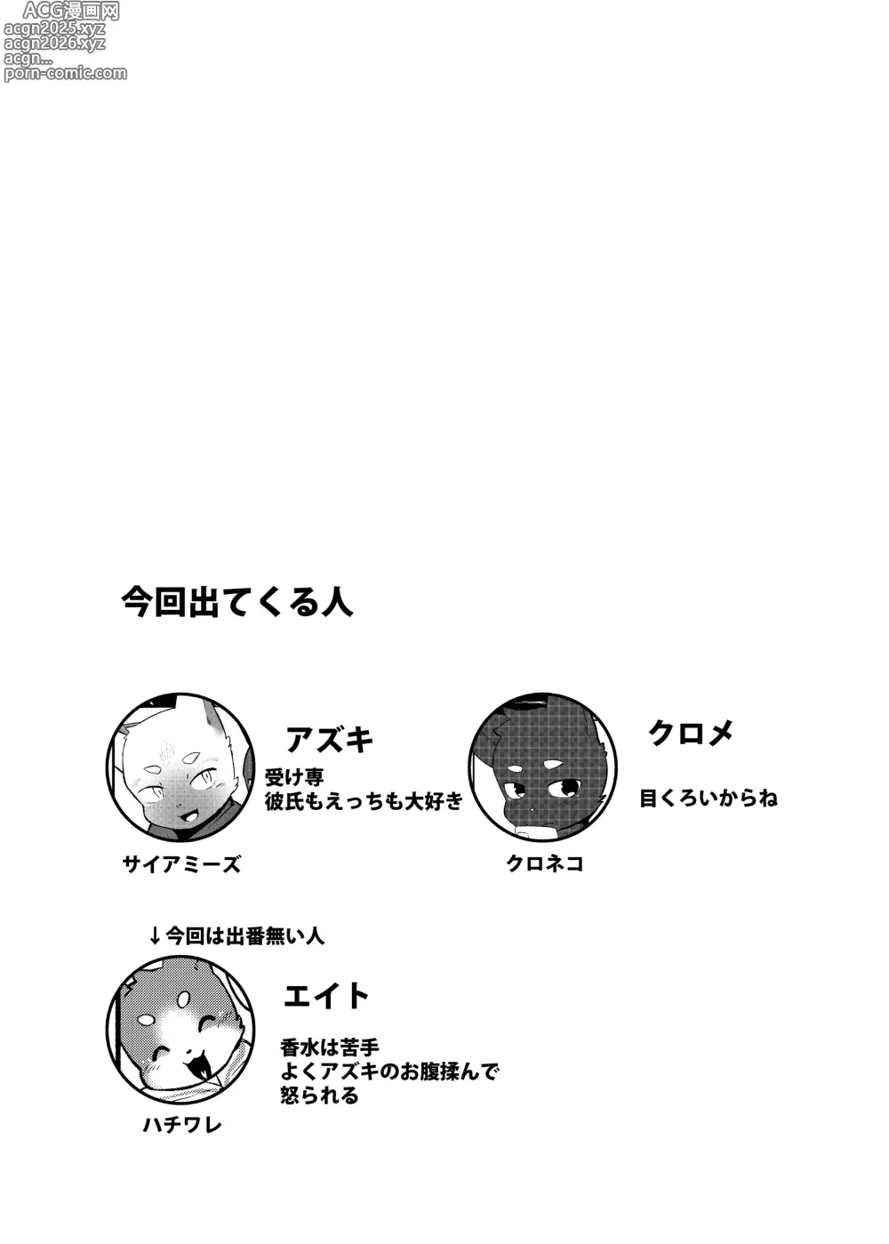 Page 3 of doujinshi One Night Love