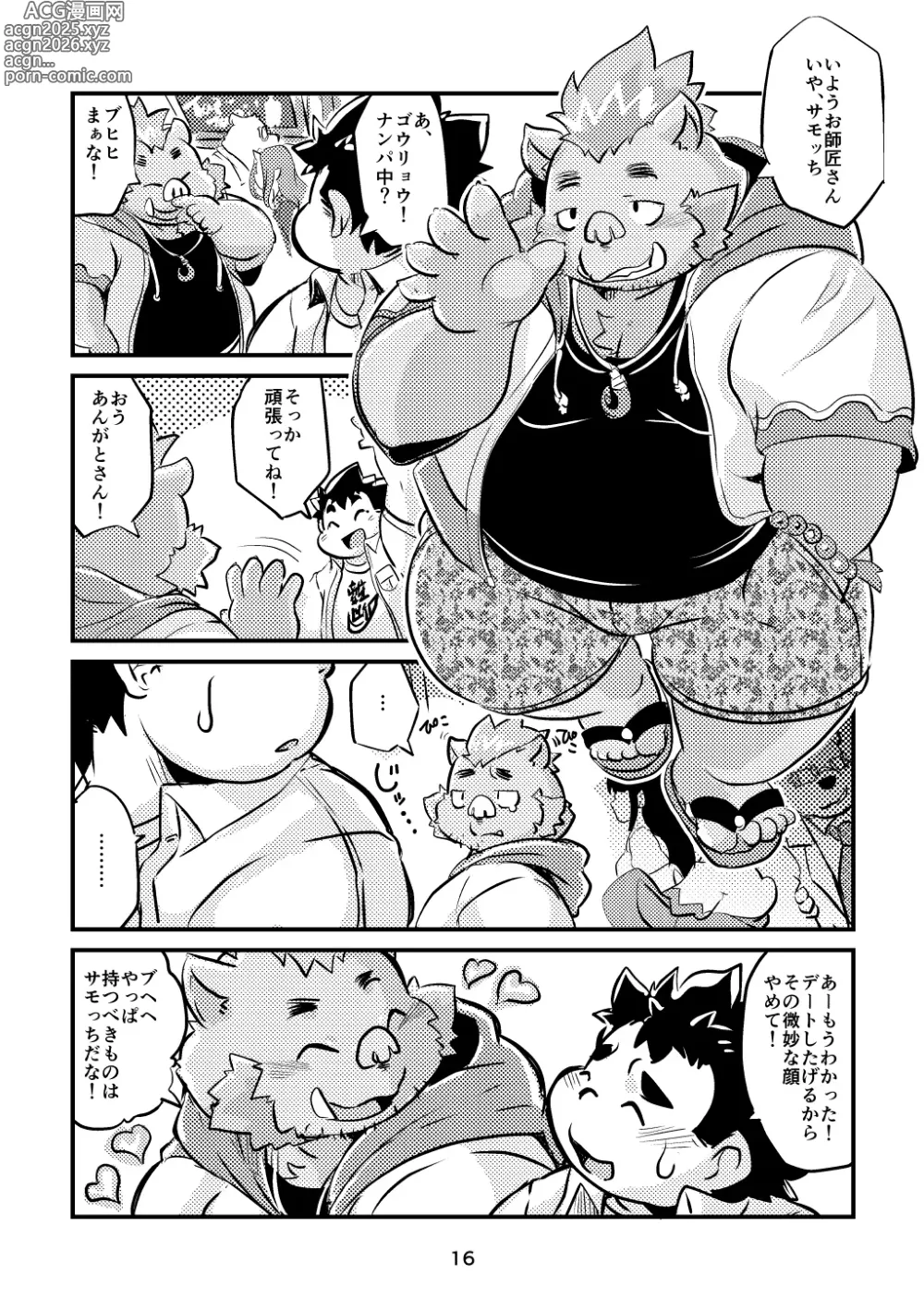 Page 16 of doujinshi Hibikore same buta