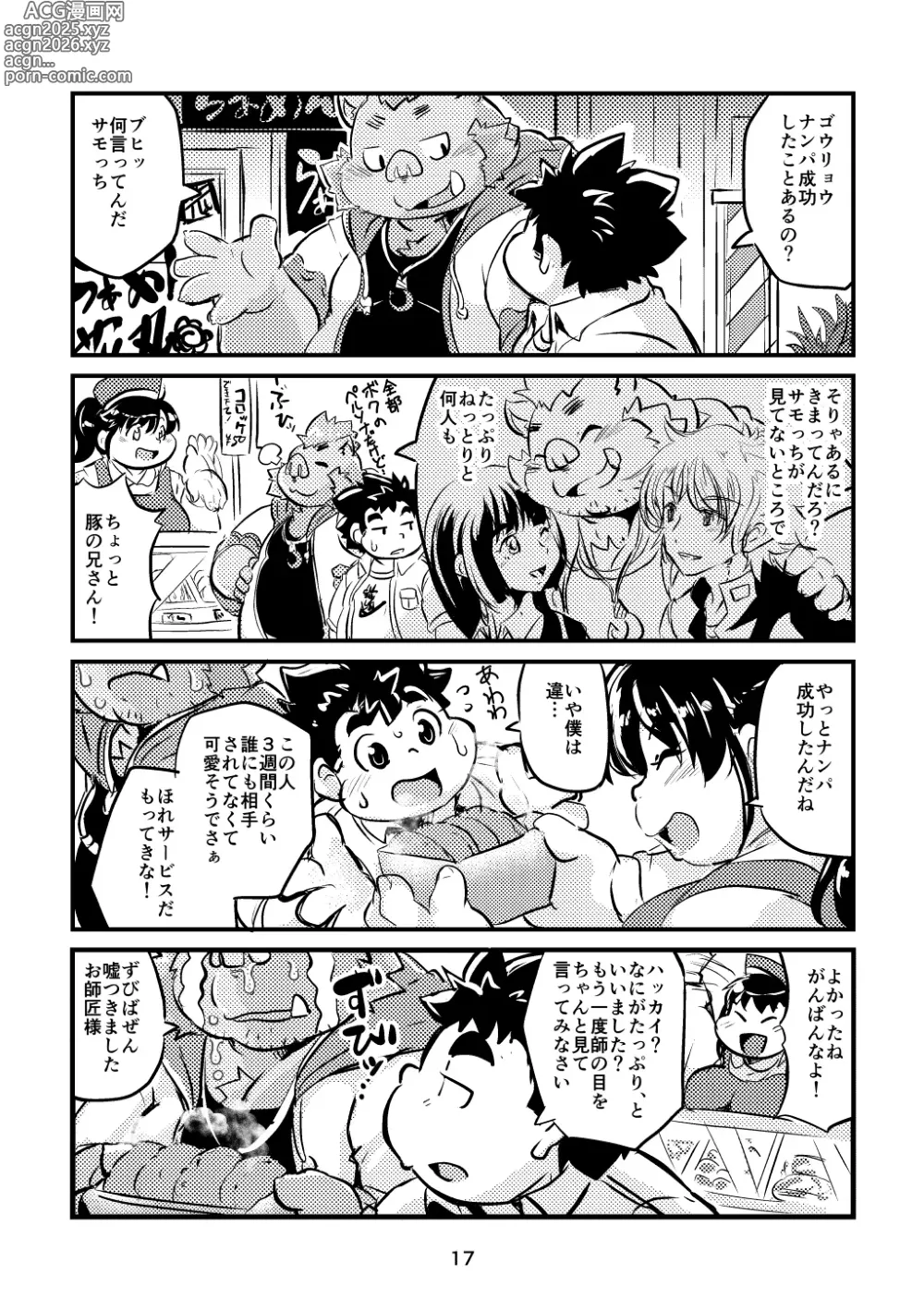 Page 17 of doujinshi Hibikore same buta