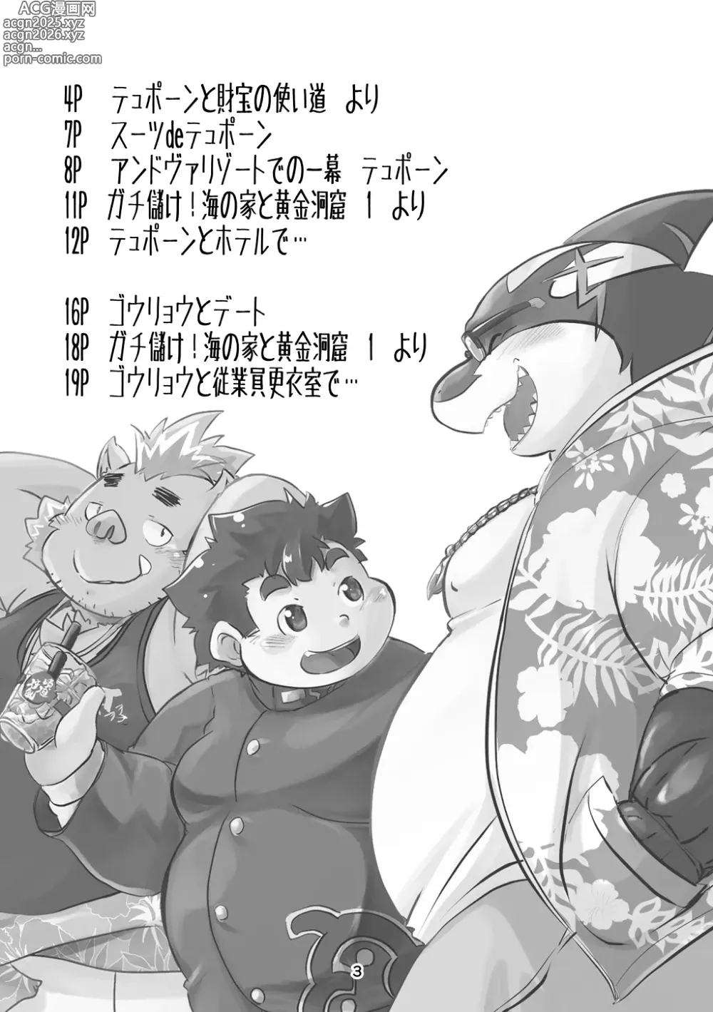 Page 3 of doujinshi Hibikore same buta