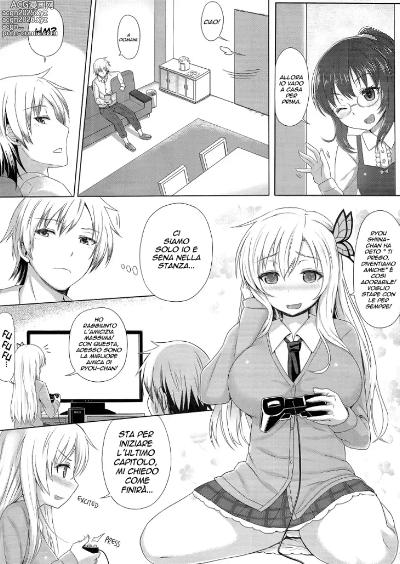 Page 2 of doujinshi Sena to Nakayoku Natta