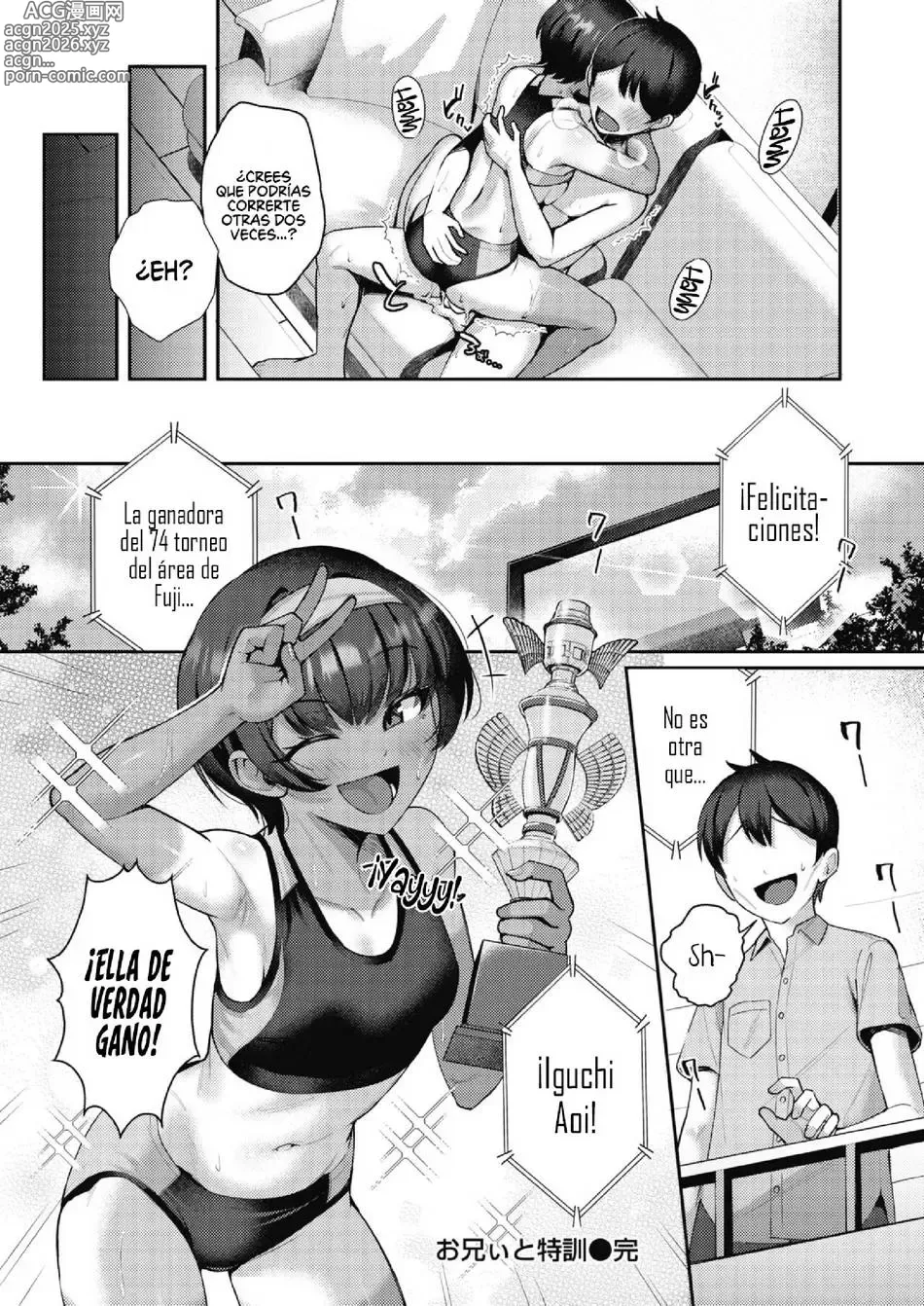 Page 20 of manga Entrenando con Onii♥