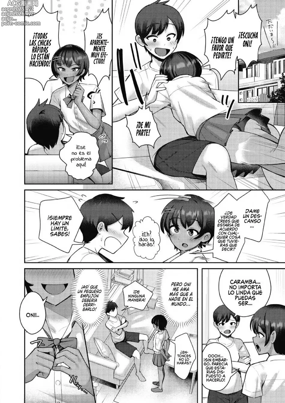 Page 4 of manga Entrenando con Onii♥