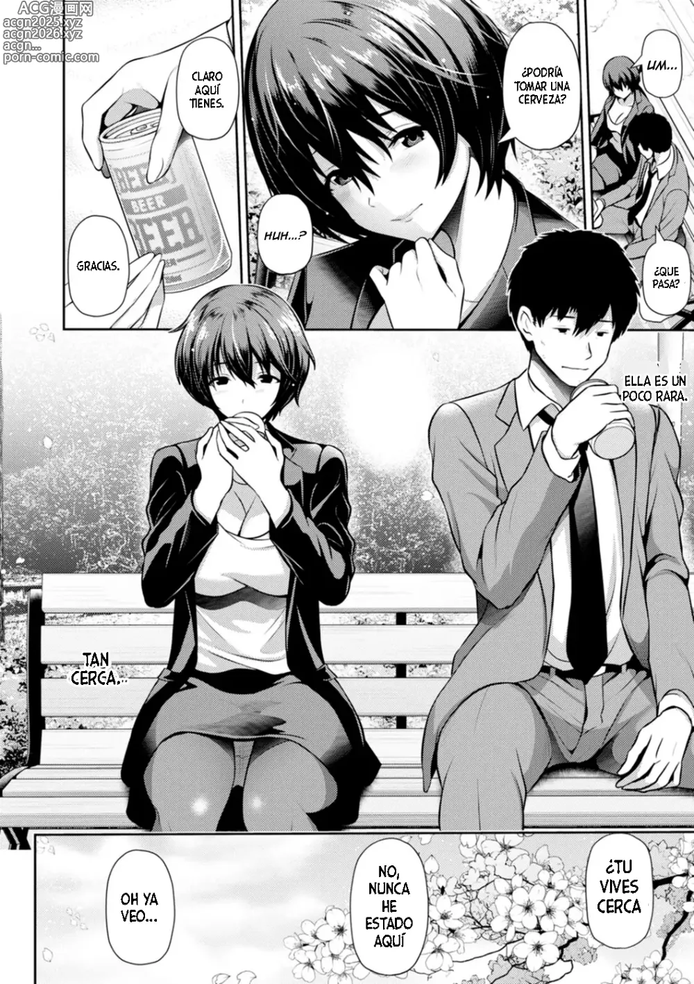 Page 2 of manga Una Flor de Cerezo en una Noche de Invierno