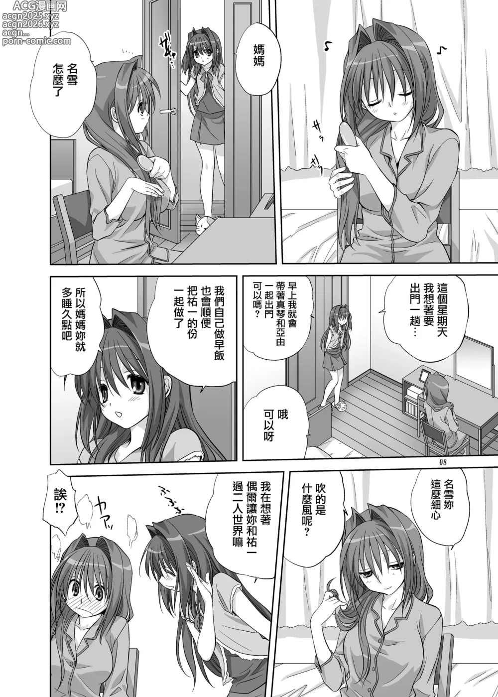 Page 7 of doujinshi Akiko-san to Issho 6