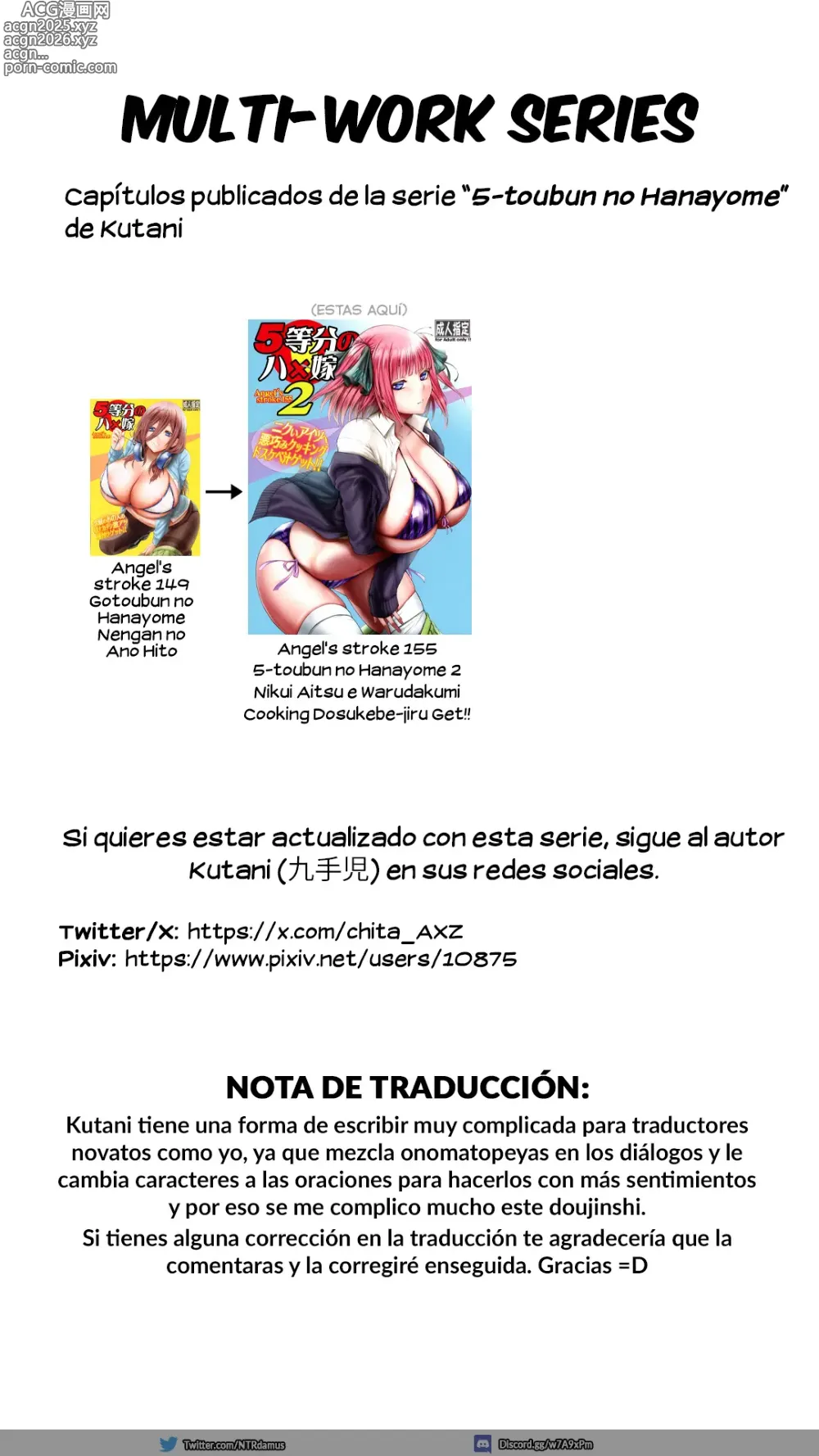 Page 29 of doujinshi Angels stroke 155 5-toubun no Hanayome 2 Nikui Aitsu e Warudakumi Cooking Dosukebe-jiru Get!!