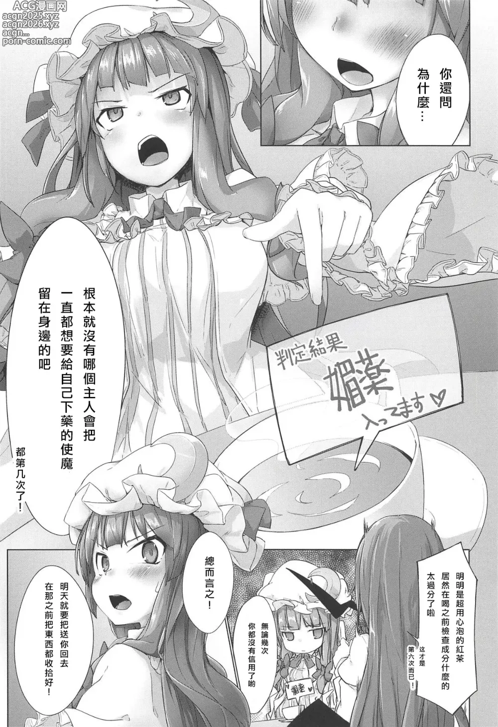 Page 6 of doujinshi PatchouKoa Shujuu Gyakutenx