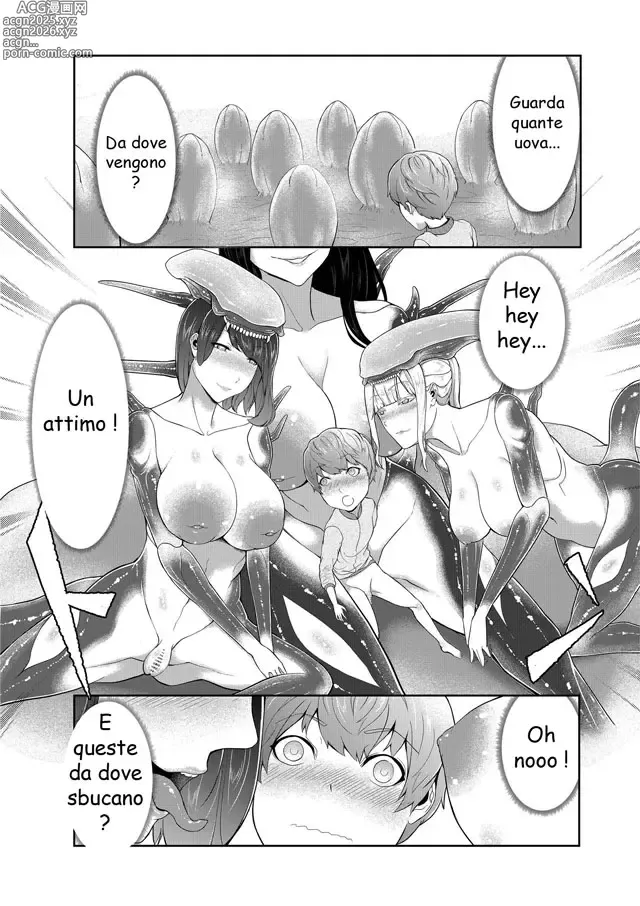 Page 21 of doujinshi Offri il tuo Sperma alla Regina Aliena