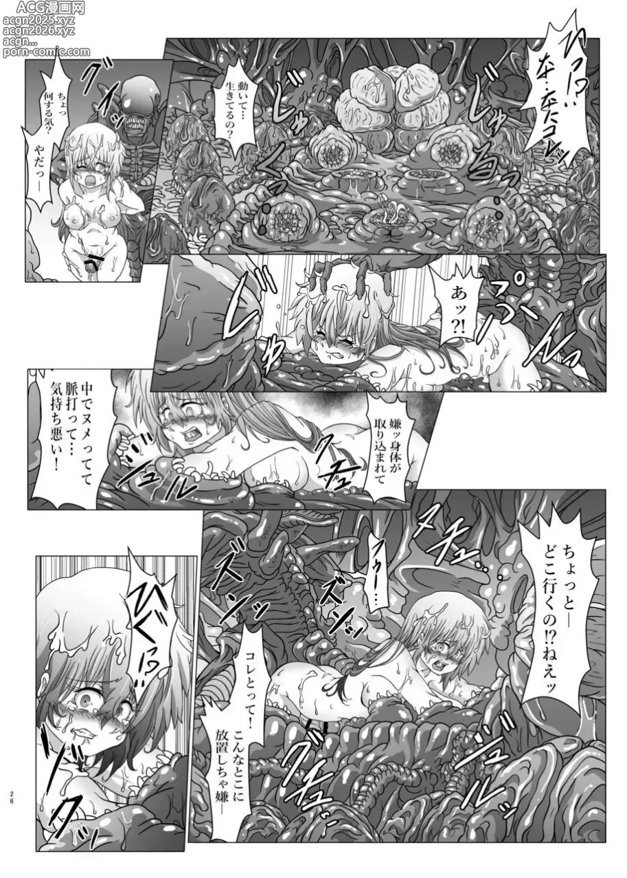 Page 25 of doujinshi Shinsyoku ALIEN 2