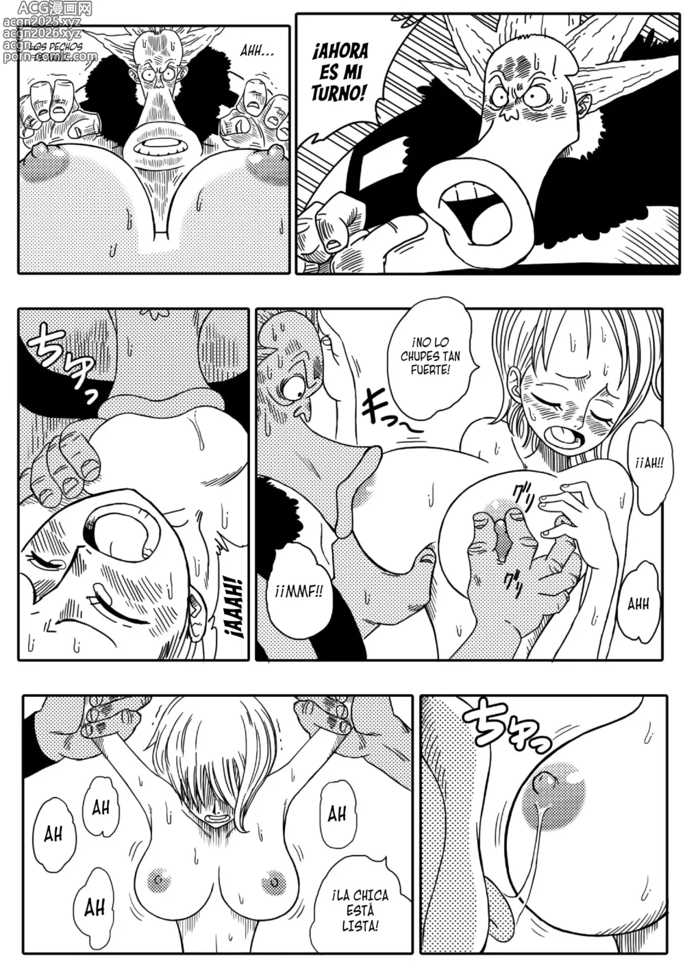 Page 12 of doujinshi Nami Contra Arlong (decensored)
