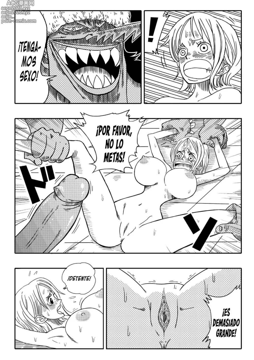 Page 14 of doujinshi Nami Contra Arlong (decensored)