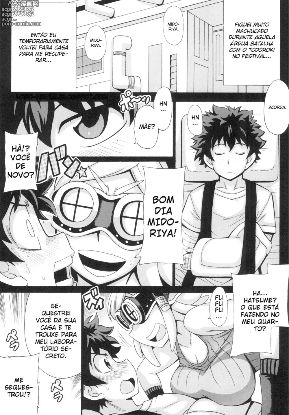 Page 11 of doujinshi Boku no hero 2