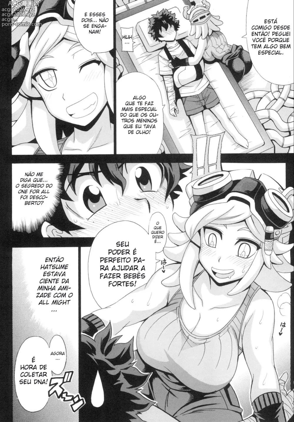 Page 12 of doujinshi Boku no hero 2