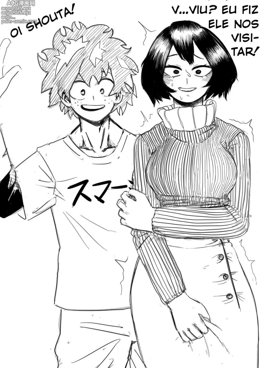 Page 135 of doujinshi Boku no hero Amano44