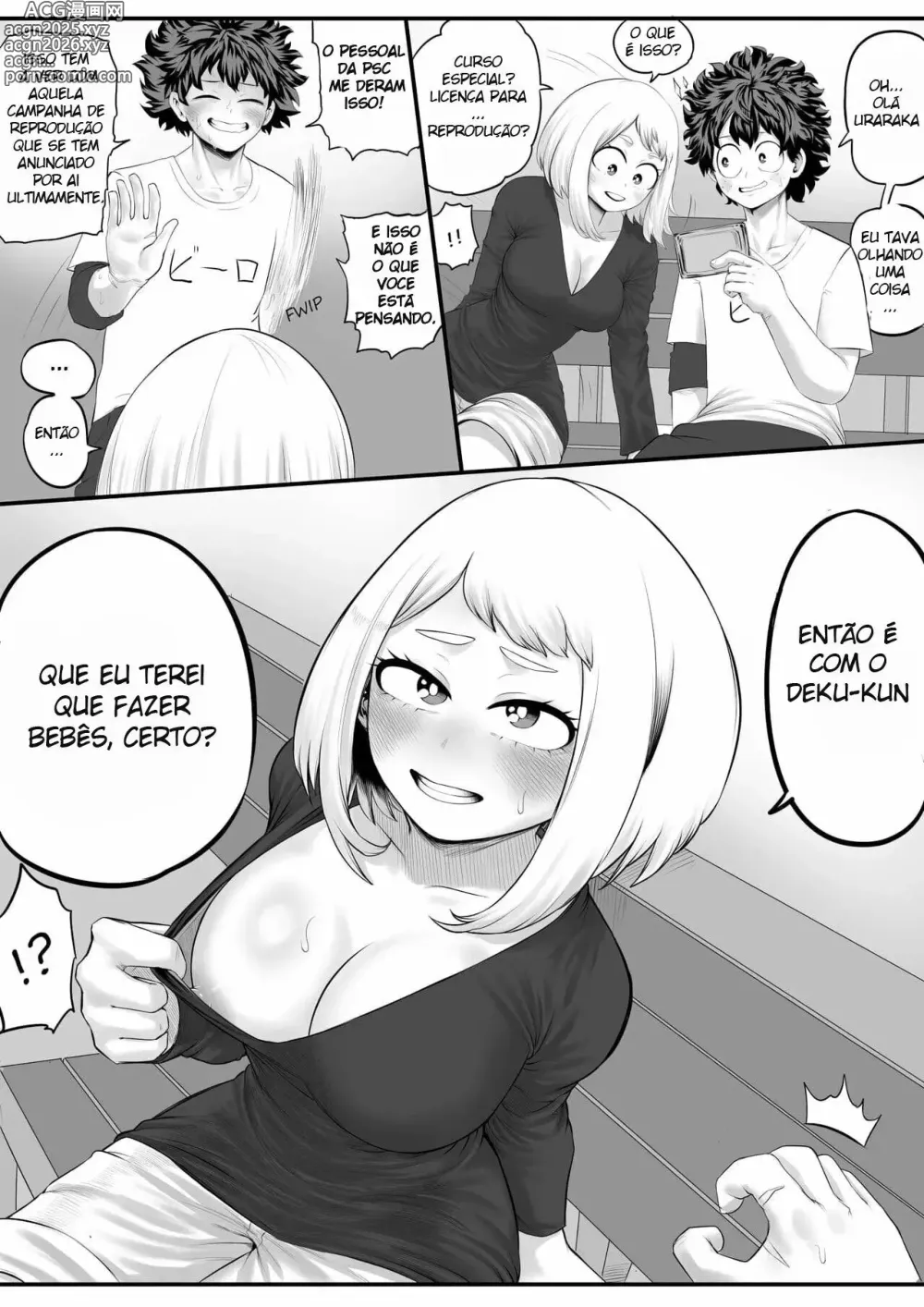 Page 4 of doujinshi Boku no hero Amano44
