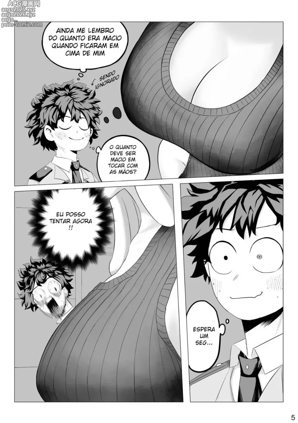 Page 32 of doujinshi Boku no hero Amano44