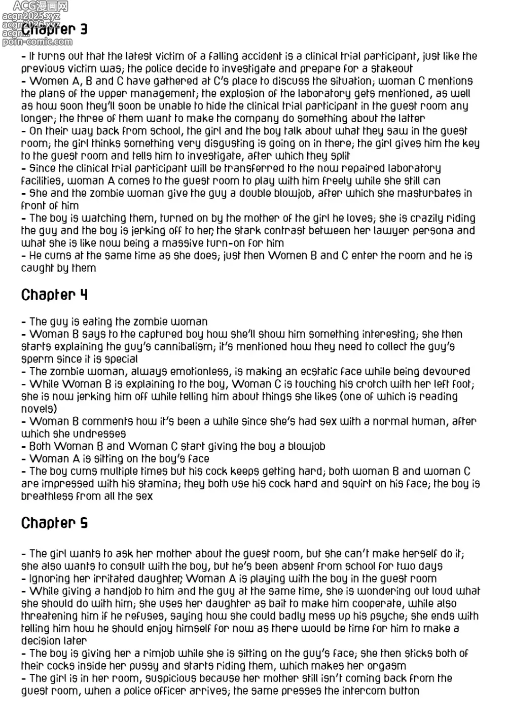 Page 197 of manga Situaciones Sexuales con Putas Maduras
