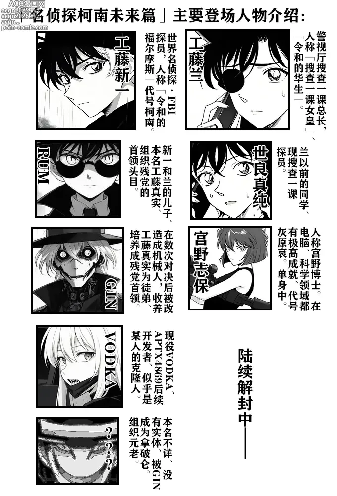 Page 1 of doujinshi 给福尔摩斯的安魂曲:终曲篇（detective conan）