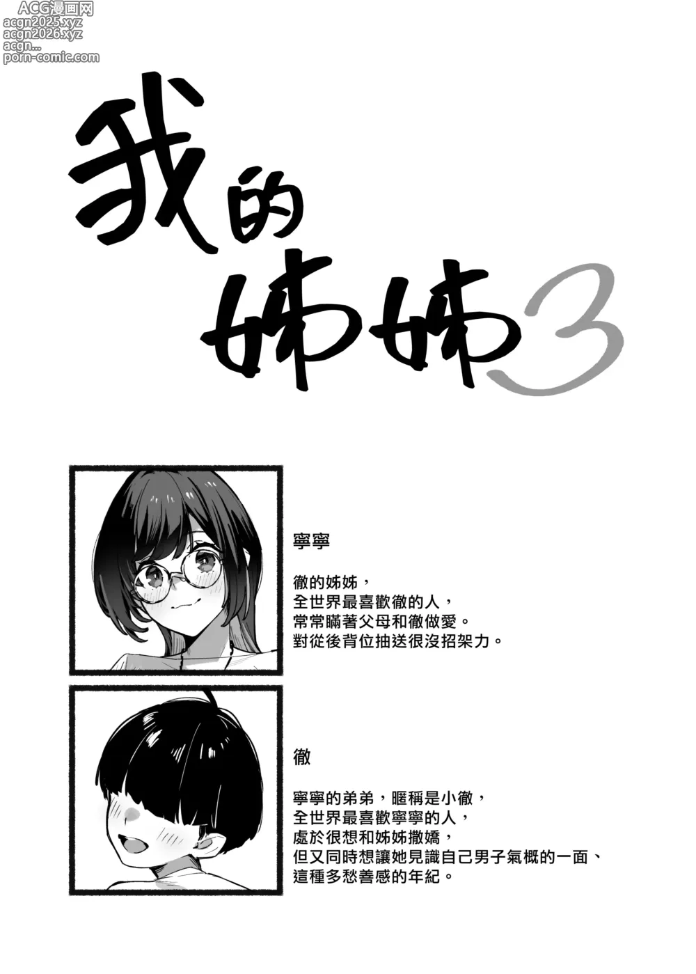 Page 4 of doujinshi 我的姊姊3 (decensored)