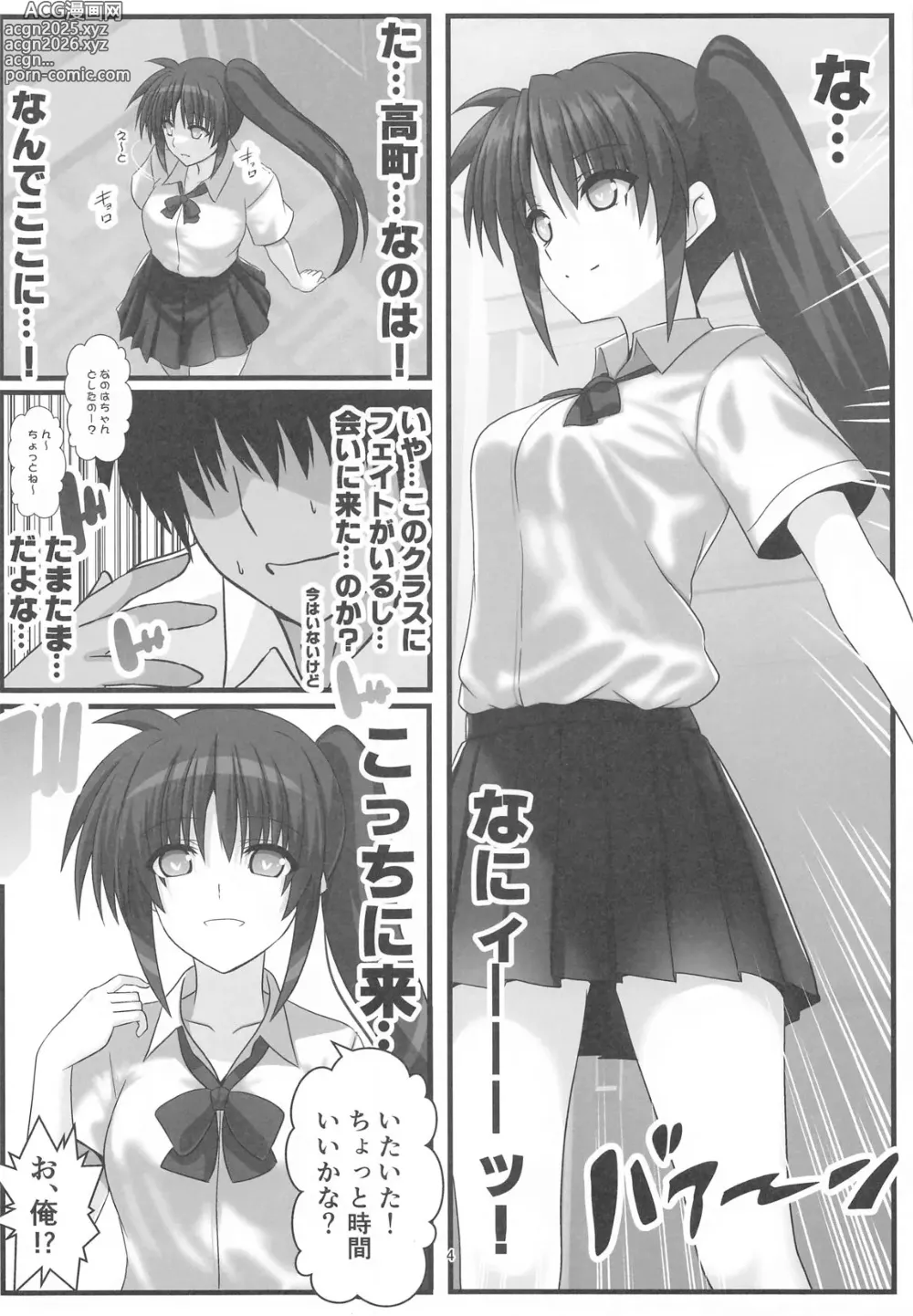 Page 3 of doujinshi Ganbou no Lost Logia IV JK Nanoha-san Hen