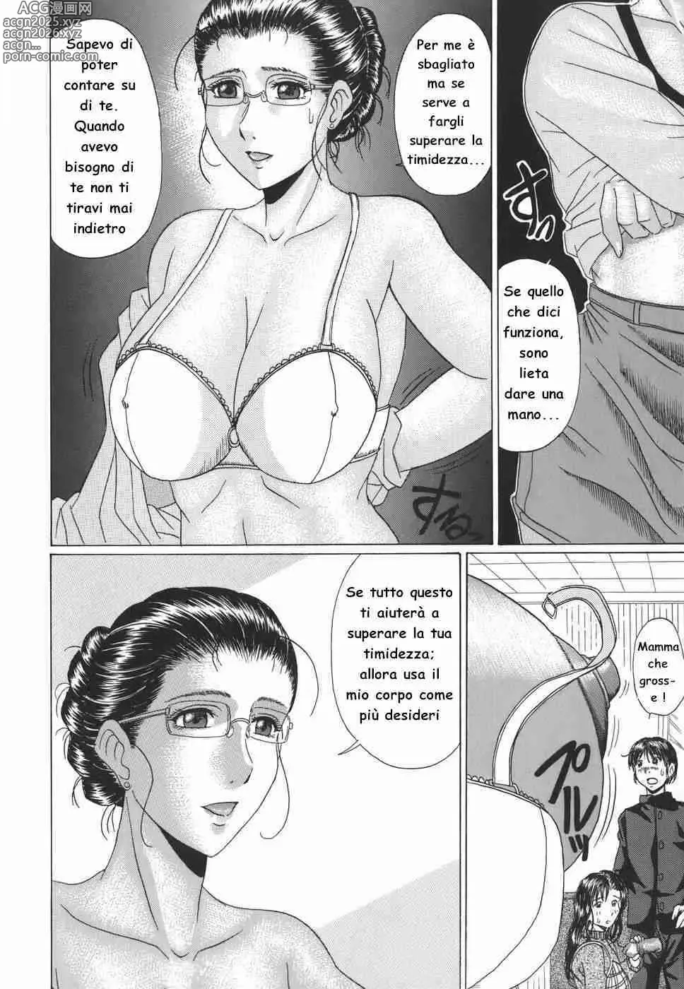 Page 6 of manga Doppia Maternità